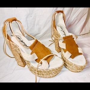 Free People Platform Heels